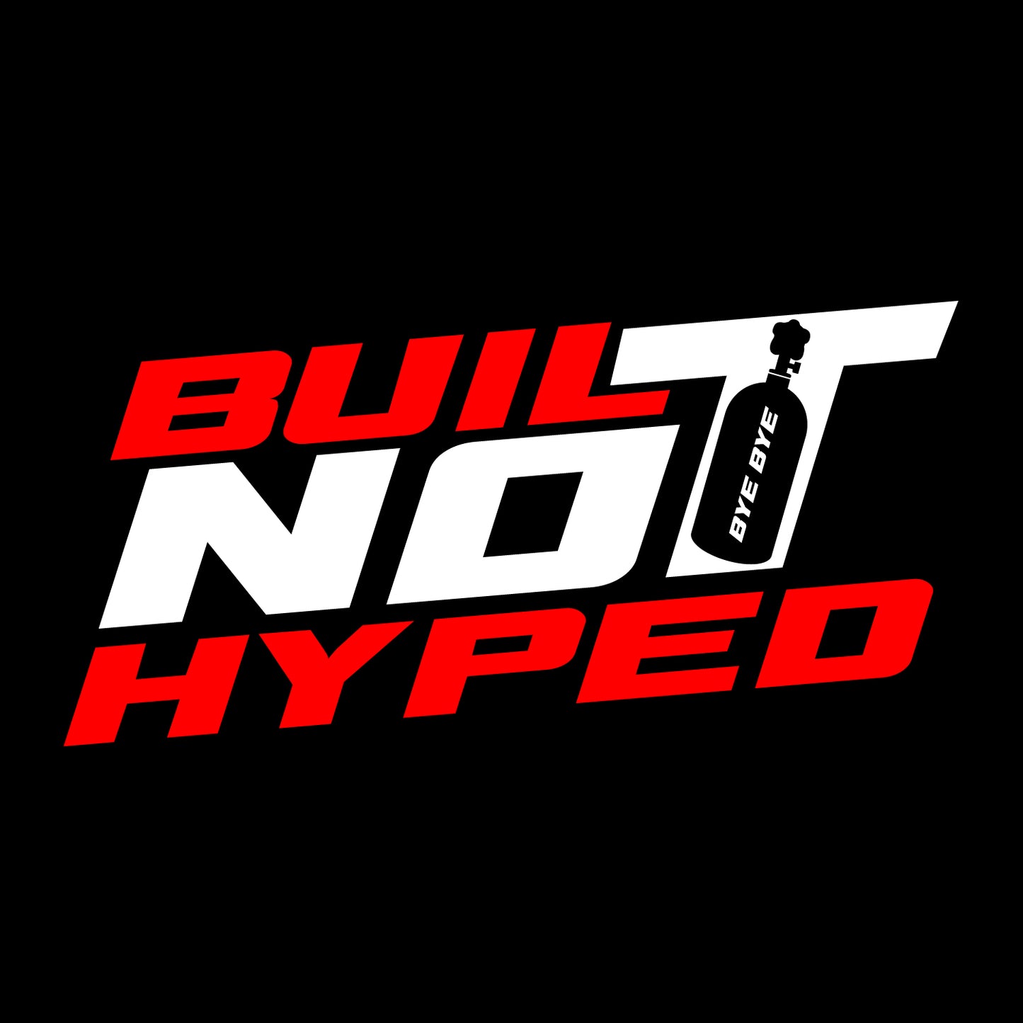 Boosted Racing 'Built Not Hyped' T-Shirt | 350 Entries
