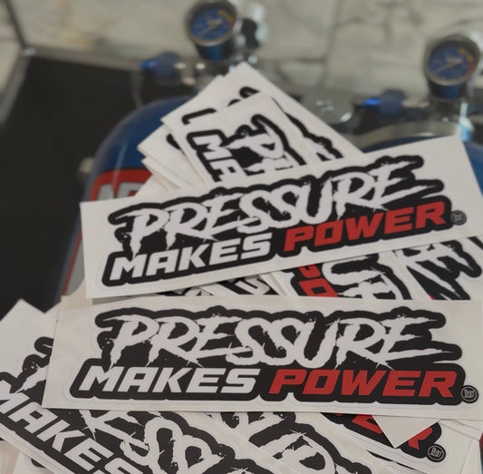 Pressure Makes Power 9” Car Decal | 200 Entries