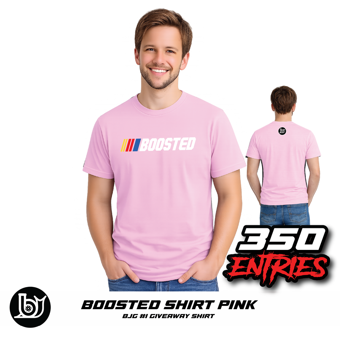 Boosted T-Shirt | 350 Entries