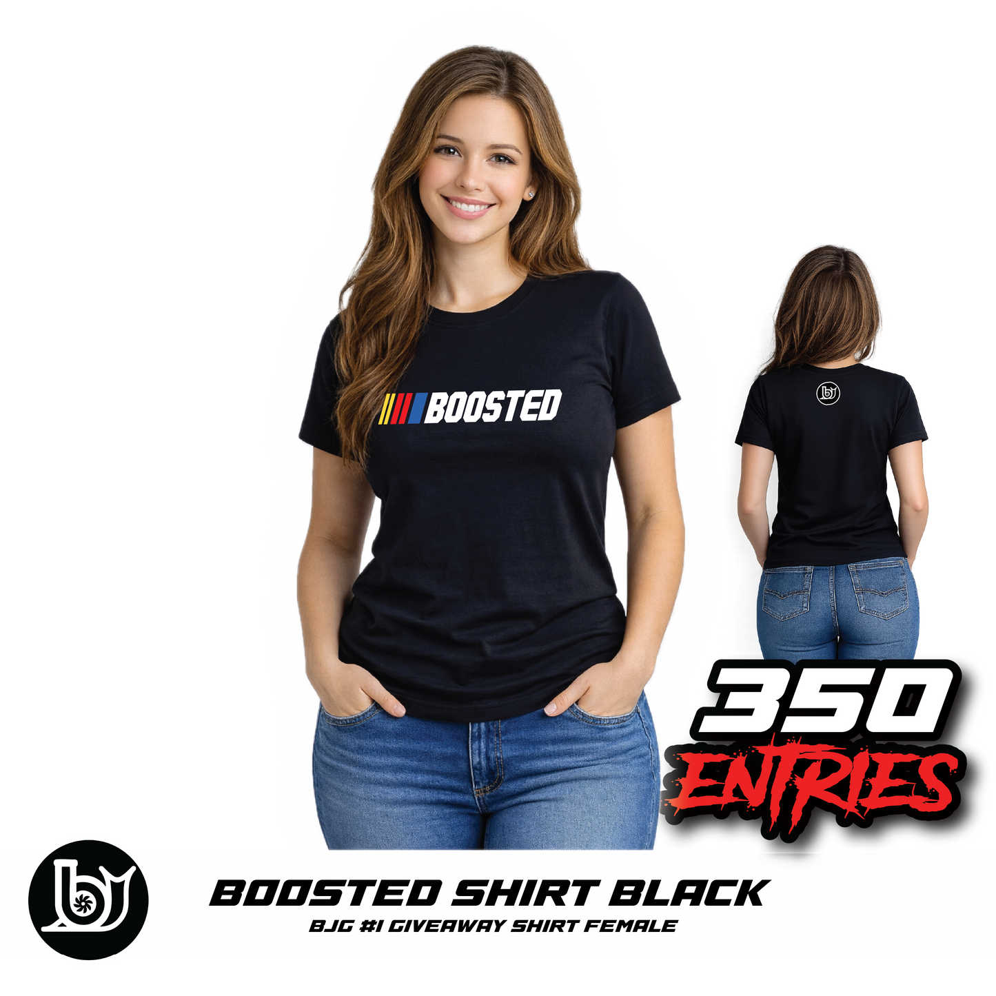 Girls Boosted T-Shirt | 350 Entries