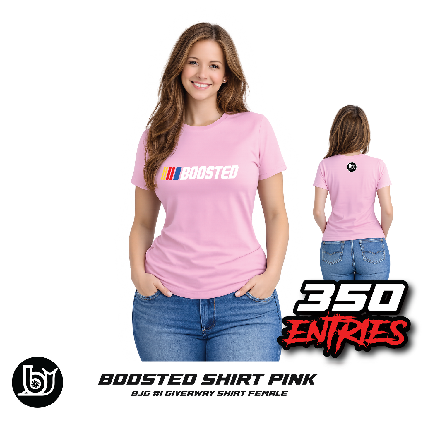 Girls Boosted T-Shirt | 350 Entries