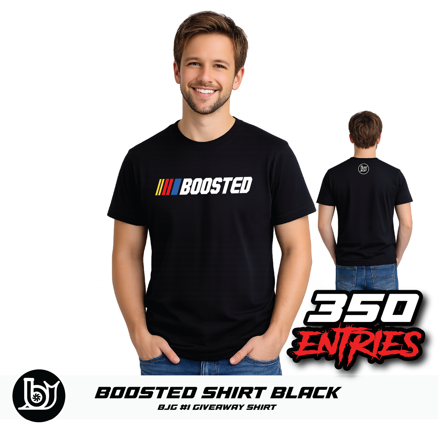 Boosted T-Shirt | 350 Entries