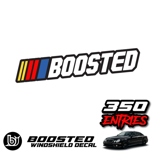 Boosted 24” Waterproof Car Decal | 350 Entries